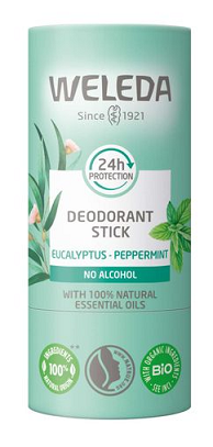 Weleda (Веледа) Дезодорант-стик с мятой и эвкалиптом 24ч 50г