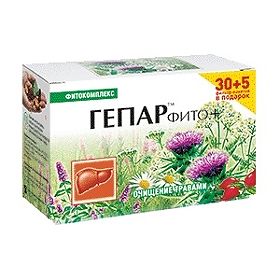 ГЕПАР фито, фильтр-пакеты 1,0г, 35 шт БАД