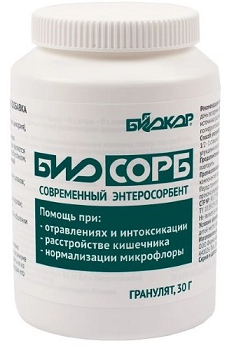 Биокор Биосорб, гранулят, 30г БАД