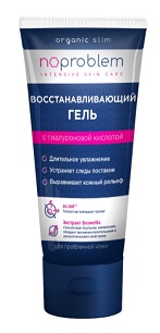 НоуПроблем (NoProblem), гель для лица восстанавливающий с гиалуроновой кислотой, 50мл