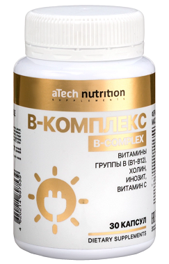Atech Nutrition (Атех Нутришн) В-комплекс, капсулы 30шт БАД