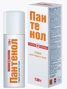 Пантенол Скорая помощь, спрей для лица и тела, 130мл