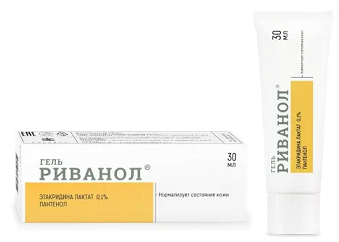 Риванол гель для ухода за кожей, 30мл
