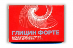 Глицин+витамины В1, В6, В12 Битра, таблетки 600мг, 20 шт БАД