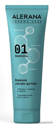 Алерана pharma care шампунь формула ультра-детокс 260 мл
