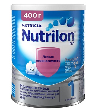 Купить нутрилон 1 (nutrilon 1) гипоаллергенный молочная смесь с рождения, 400г в Бору