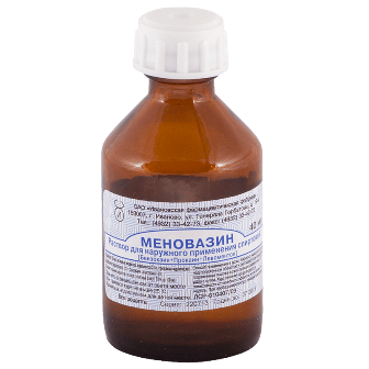 Меновазин, раствор для наружного применения, 40мл Меновазин, раствор для наружного применения, 40мл