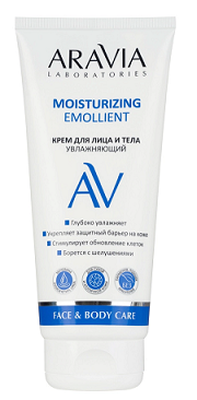 Aravia (Аравиа) крем для лица и тела увлажняющий Moisturizing Emollient, 200 мл