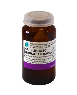 Салицилово-цинковая паста для наружного применения, 25г