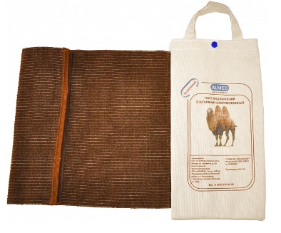 Купить пояс медицинский эластичный с верблюжьей шерстью согреваюший разъемный альмед размер 6 xxl в Бору