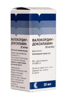 Купить валокордин-доксиламин, капли для приема внутрь 25мг/мл, флакон 20мл в Бору
