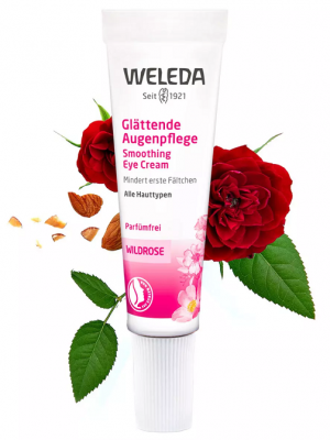 Купить weleda (веледа) крем-уход для области вокруг глаз разглаживающий дикая роза, 10мл в Бору