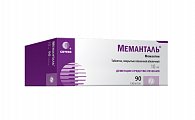 Купить меманталь, таблетки, покрытые пленочной оболочкой 10мг, 90 шт в Бору