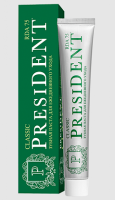 Купить президент (president) зубная паста классик, 100мл в Бору