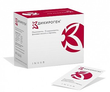 Дикироген, порошок для приготовления раствора для приема внутрь, пакетики-саше 4г, 30 шт БАД