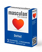 Купить masculan (маскулан) dotted презервативы с пупырышками 3шт в Бору