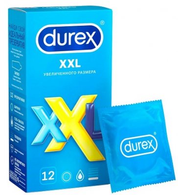 Купить durex (дюрекс) презервативы xxl 12шт в Бору