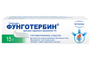 Купить фунготербин, крем для наружного применения 1%, 15г в Бору