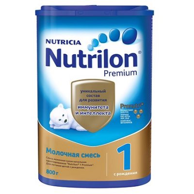 Купить нутрилон премиум 1 (nutrilon 1 premium) молочная смесь с рождения, 800г в Бору