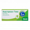 Купить анастрозол-тева, таблетки, покрытые пленочной оболочкой 1мг, 28 шт в Бору