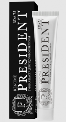 Купить президент (president) зубная паста реноме, 50мл в Бору