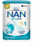 Купить nan 1 (нан) оптипро молочная смесь с 0 месяцев, 400г в Бору