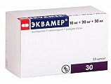 Купить эквамер, капсулы 10мг+20мг+20мг, 30 шт в Бору