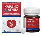 Купить кардиомагнил, таблетки, покрытые пленочной оболочкой 75мг+15,2мг, 30 шт в Бору