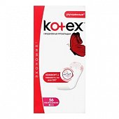 Купить kotex (котекс) прокладки ежедневные ультратонкие 56шт в Бору