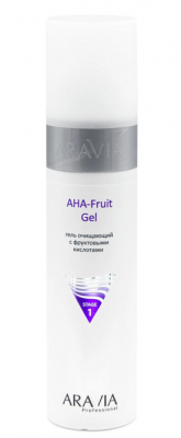 Купить aravia (аравиа) гель для лица очищающий с фруктовыми кислотами ана fruit gel, 250мл в Бору