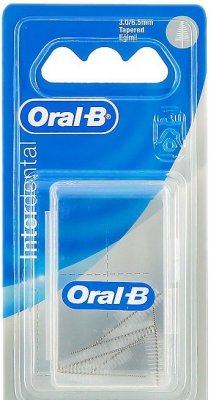 Купить oral-b (орал-би) ершики для межзубной щетки, конические, 6 шт в Бору