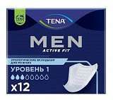 TENA (Тена) прокладки, Men active fit уровень 1, 12 шт