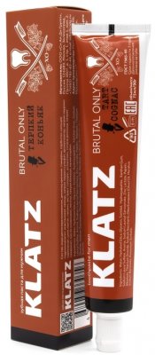 Купить klatz (клатц) зубная паста для мужчин терпкий коньяк, 75мл в Бору