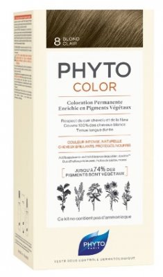 Купить фитосолба фитоколор (phytosolba phyto color) краска для волос оттенок 8 светлый блонд в Бору
