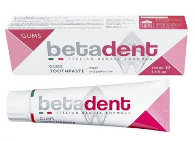 Купить betadent (бетадент) зубная паста gums, туба 100мл в Бору