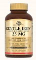 Купить solgar (солгар) легкодоступное железо джентл айрон 25мг, капсулы 475мг 180 шт бад в Бору