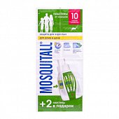Купить mosquitall (москитолл) защита для взрослых пластинки от комаров 12шт в Бору