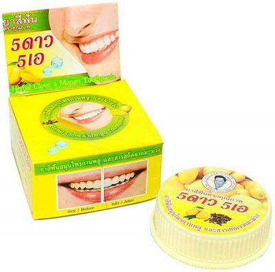 Купить 5 star cosmetic (5 стар косметик) зубная паста травяная с экстрактом манго, 25г в Бору