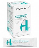 Купить vitabeauty (витабьюти) гиалуроновая кислота+ресвератрол, батончик желейный стик 15,5г, 15 шт бад в Бору