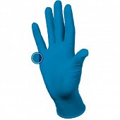 Купить перчатки manual hr419, смотровые нестерильные латексные, размер s 25 пар синие в Бору