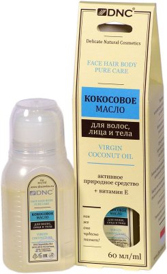 Купить dnc (днц) масло для волос и тела кокосовое 60мл в Бору
