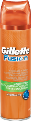 Купить gillette fusion (жиллет) гель для бритья для чувствительной кожи, 200 мл в Бору
