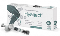 Купить гиалджект имплантат вязкоэластичный стерильный 2,2% 2мл шприц с иглой 21 g 1шт в Бору