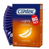 Купить contex (контекс) презервативы lights особо тонкие 18шт в Бору