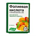 Купить фолиевая кислота с витамином в12, в6, таблетки 40 шт бад в Бору