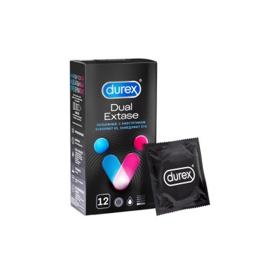 Купить дюрекс презервативы dual extase emoji №12 в Бору