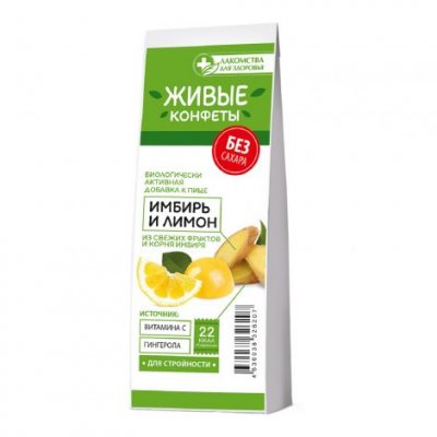 Купить лакомства д/здоровья мармелад имбирь/лимон 105г_бад в Бору