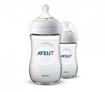 Avent (Авент) бутылочка для кормления с 1 месяца Natural 260 мл 2 шт (SCF033/27)