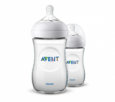 Купить avent (авент) бутылочка для кормления с 1 месяца natural 260 мл 2 шт (scf033/27) в Бору