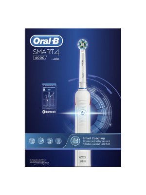 Купить oral-b (орал-би) электрическая зубная щетка smart 4 (4000) в Бору